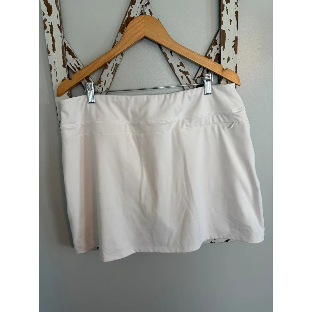 Tommy Bahama Golf Women's White Skirt/Skort Size XL Golf Tennis Pickleball